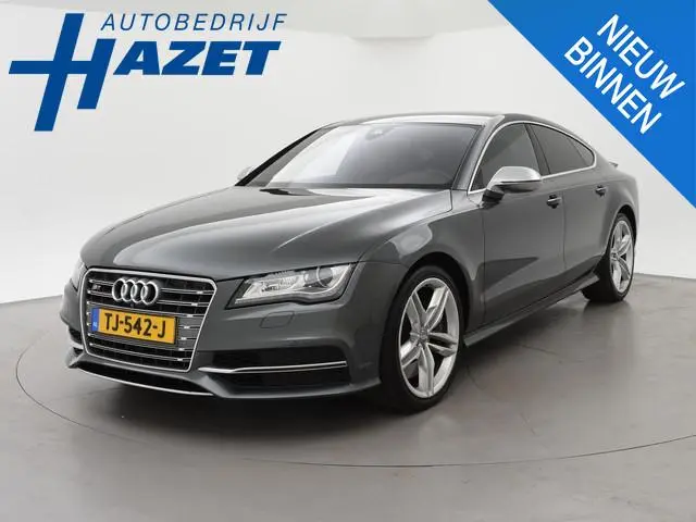 Audi S7 Sportback 4.0 TFSI A7 420 PK QUATTRO PRO LINE PLUS + LEDER EXCLUSIEF | STANDKACHEL | STOELVE...