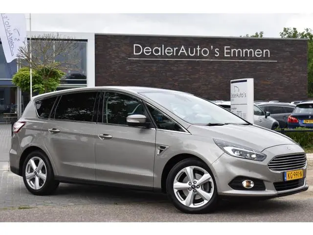 Ford S-Max 1.5 160pk PANO ECC LMV LEDER 69000KM!