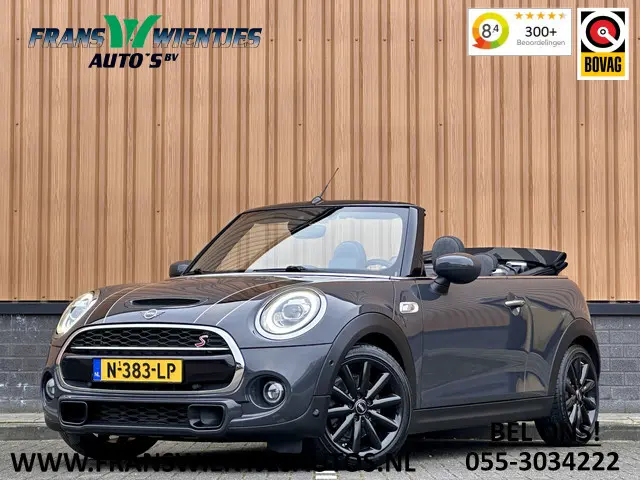 MINI Mini Cabrio 2.0 Cooper S Night Jack Edition | 192 PK | Achteruitrijcamera | Adaptieve Cruise Co...