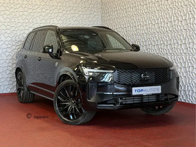 Volvo XC90 2.0 T8 456 PK PHEV AWD  7P BLACK EDITION PLUS LUCHTVERING  SCHUIFDAK  STOEL/STUUR.VERW EL...