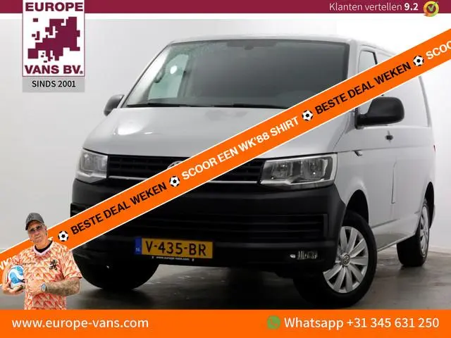 Volkswagen Transporter T6 2.0 TDI 102pk E6 L1H1 Comfortline Airco/Navi/Achterklep 12-2016