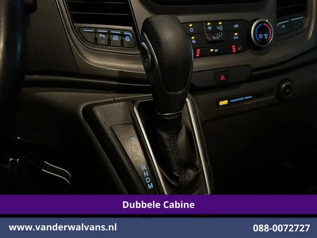 Ford Transit Custom 2.0 TDCI 130pk Automaat L2H1 Dubbele Cabine Inrichting Euro6 Airco | 6-Zits | Ca...