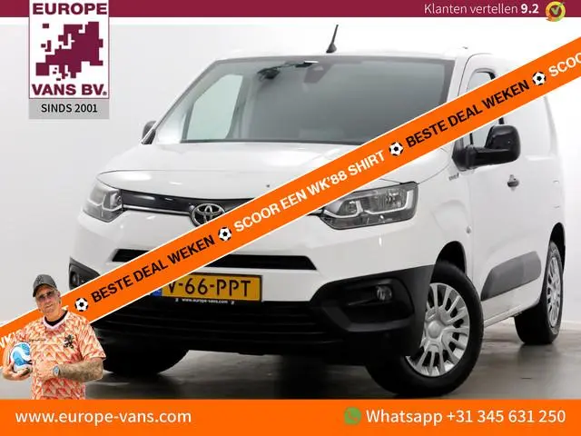 Toyota ProAce City Electric Comfort 50 kWh WLTP Range 320km SOH 99,7% Airco/3Pers. 09-2022