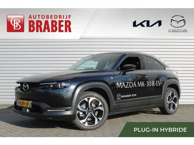 Mazda MX-30 e-SkyActiv R-EV 170 Advantage Industrial | Stoelverwarming | HUD | Dodehoek detectie | E...