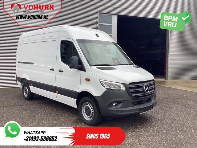 Mercedes-Benz Sprinter 317 CDI Aut. L2H2 Gev.stoel/ 270Gr.deuren/ Stoelverw./ Cruise/ Navi/ Camera/...