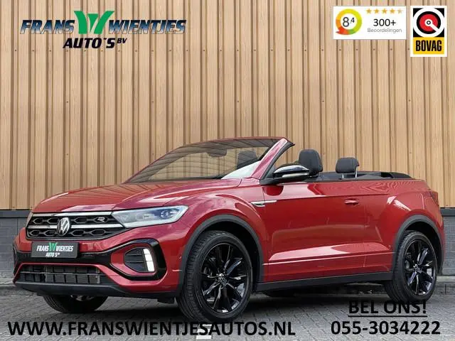 Volkswagen T-Roc Cabrio 1.5 TSI R-Line | Automaat | Apple Carplay | Stoel- Stuurverwarming | IQ Ligh...