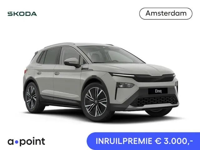 Skoda Elroq 85 Business Edition 286pk | elektr. achterklep | Matrix LED | Travel Assist | Stuur - en...
