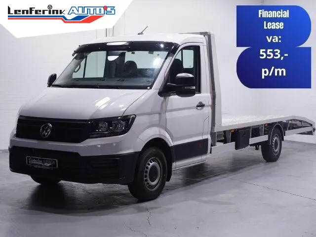 Volkswagen Crafter 2.0 TDI 140 pk L4 Autotransporter Airco, Cruise Control, Trekhaak 3.000 kg, BPM v...