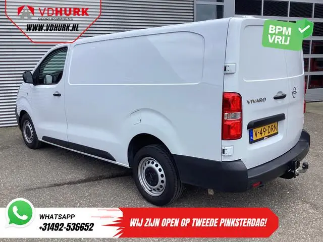 Opel Vivaro 2.0 CDTI 145 pk L3 Carplay/ 2.5t Trekverm./ Camera/ PDC/ Cruise/ Trekhaak/ Airco/ NL Aut...