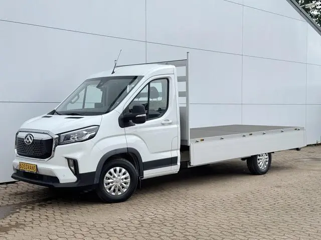 Maxus eDeliver 9 65kWh 204PK Nieuw! Open Laadbak 172km WLTP 100% Elektrisch Airco Adaptieve Cruise C...