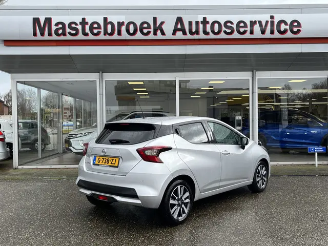 Nissan Micra 1.0 IG-T N-Connecta | Media Display | Climate Control | Parkeercamera | Staat in Hardenberg