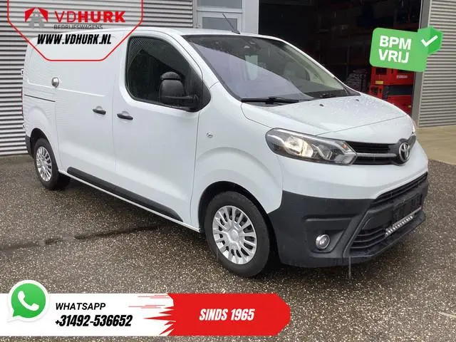 Toyota PROACE Worker 2.0 145 pk Aut. L2 Adapt.Cruise/ Standkachel/ Stoelverw./ Carplay/ Camera/ Inri...