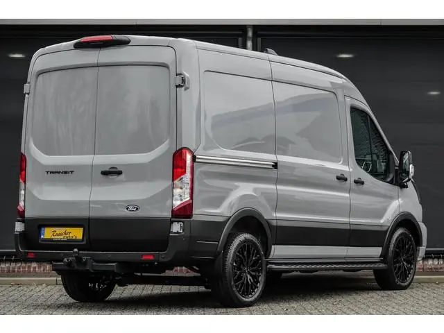 Ford Transit L2H2 | 130Pk A8 Aut. | Raptor Edition | 2x Schuifdeur | 360° Camera | Grey Matter | Nie...