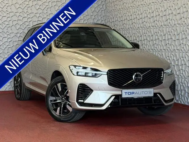 Volvo XC60 2.0 T8 455PK AWD PLUS DARK NIEUWE AUTO HARMAN KARDON 360.CAM  STOEL/STUUR VERW LEER