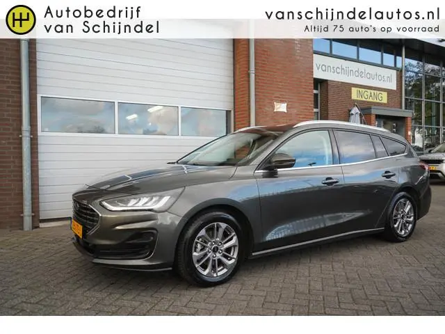 Ford Focus Wagon 1.0 ECOBOOST 155PK HYBRID AUTOMAAT TITANIUM 1500KG TREKGEWICHT ORIGINEEL NEDERLANDS...