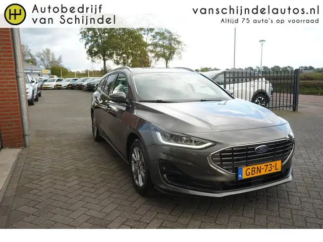 Ford Focus Wagon 1.0 ECOBOOST 155PK HYBRID AUTOMAAT TITANIUM 1500KG TREKGEWICHT ORIGINEEL NEDERLANDS...