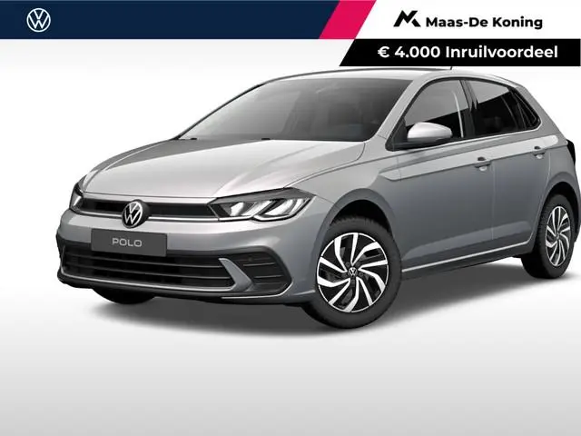Volkswagen Polo 1.0 TSi 95pk Life Edition · Camera · Apple/Android Car Play · P-Sensoren · 15'' Inch...