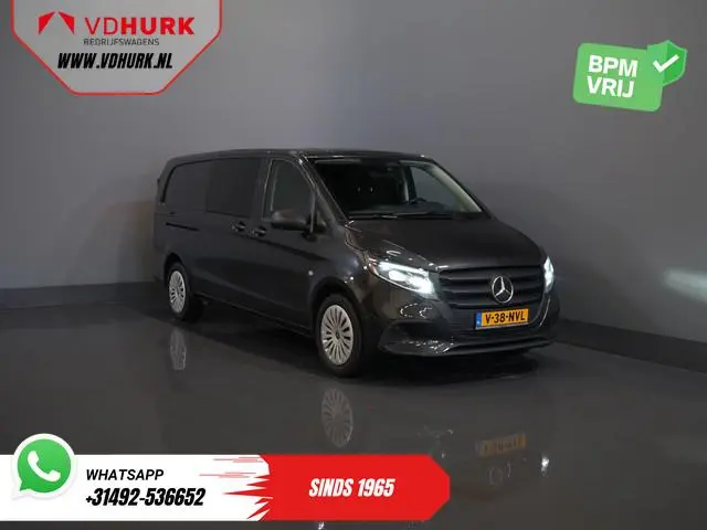 Mercedes-Benz Vito 116 CDI Aut. L3 DC Dubbel Cabine BPM VRIJ! 6 Pers./ 2xSchuifdeur/ LED/ Stoelverw....