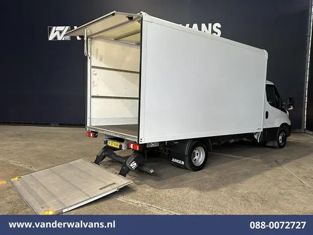 Iveco Daily 35C16H 157pk Dubbel Lucht Bakwagen 4.35m lang Laadklep Euro6 Airco | 980kg laadvermogen...