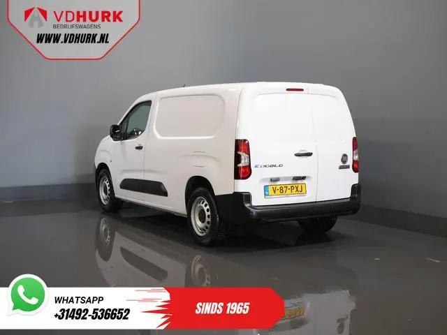 Citroën e-Berlingo (Fiat e-Dobló) L2 50 kWh 285 WLTP Carplay/ Snellader/ Camera/ Cruise/ 3 Pers./ Ai...