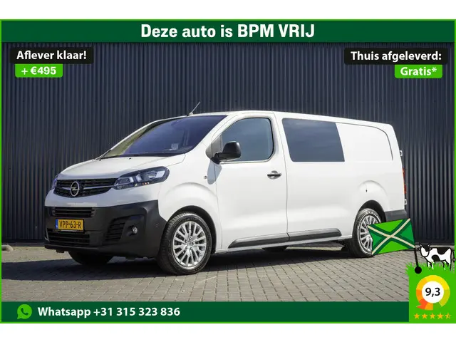 Opel Vivaro **2.0 CDTI L3H1 | 145 PK | Automaat | 6-Zits | Head-up Display | CarPlay | Navigatie | C...