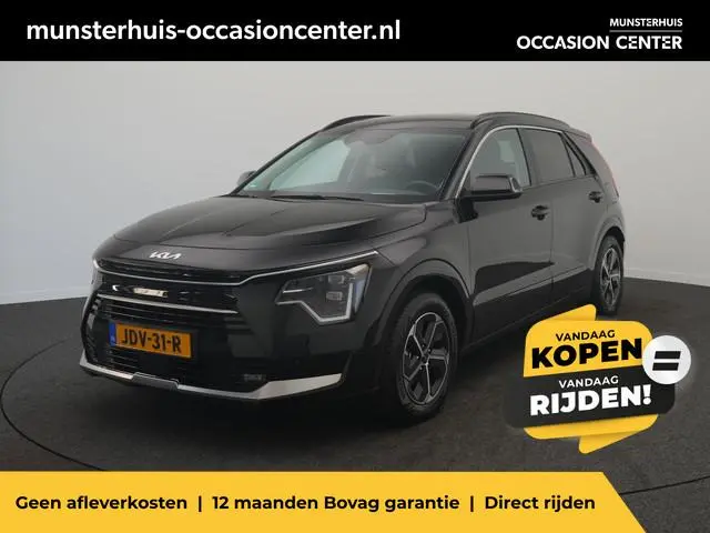 Kia Niro 1.6 GDi Hybrid DynamicPlusLine - RIJKLAARPRIJS - All seasonbanden - Trekhaak - Schuif-/kant...