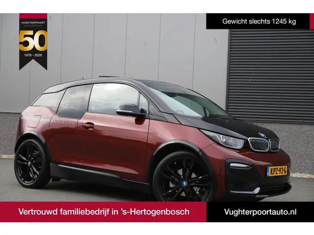 BMW i3 S /184pk*Unique Forever*120Ah 42 kWh/Leder/H-Kardon/2xAdaptive/Sunroof/Carplay/W-pomp