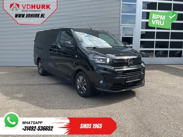 Citroën Jumpy 2.0 HDI 180 pk Aut. LED/ Standkachel/ Keyless/ Stoelverw/ Stuurverw./ Carplay/ Climate...