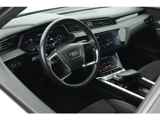 Audi e-tron 55 quattro 95 kWh 408pk SOH 95% Trekhaak 360Camera ACC Keyless Stoelverwarming Memory Na...