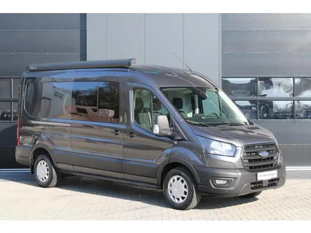 Ford Transit 350 2.0 TDCI L3H2 Trend 130pk - Camper/Grijs Kenteken - Blind Spot - ACC - Trekhaak - S...