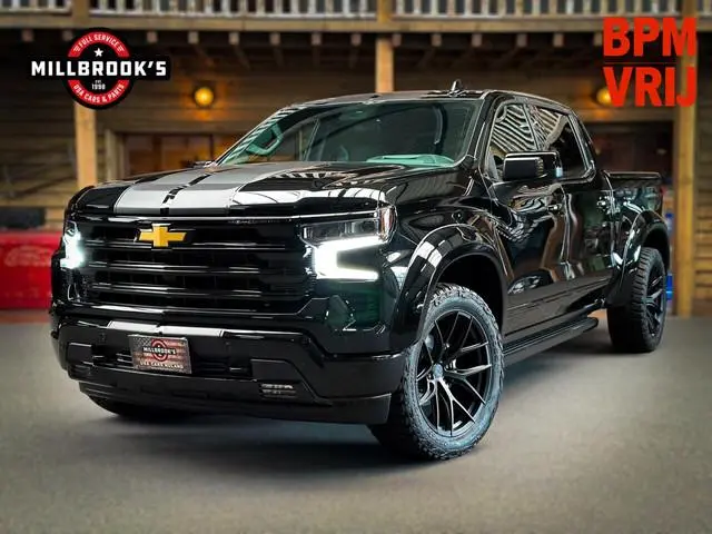 Chevrolet Silverado High Country Black Edition Widebody 6.2 V8 420 PK BPM VRIJ, Full options .