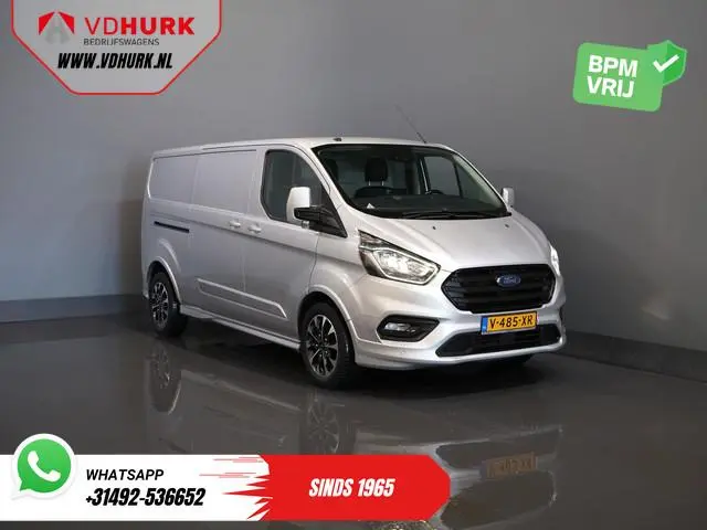 Ford Transit Custom Sport 2.0 TDCI Aut. 170 pk L2 DB-Riem VV/ Carplay/ Alarm III/ Stoelverw./ Navi/...