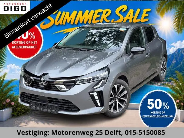 Mitsubishi Colt 1.0 MT Pure GARANTIE TOT 04-2035! * . STOEL VERWARMING . APPLE CARPLAY & ANDRIOD AUT...