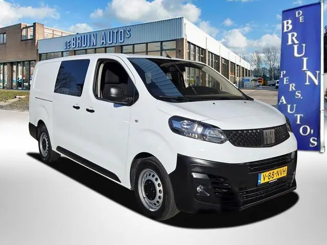 Fiat Scudo 2.0 144 PK MultiJet DC  6-Persoons Business Pro Navi A.camera L3