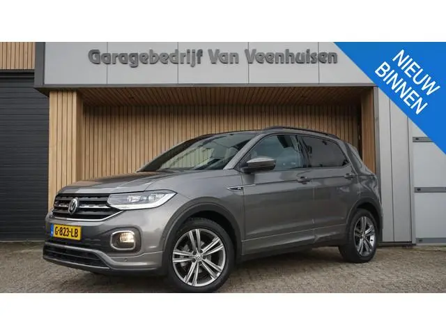 Volkswagen T-Cross 1.0 TSI 115pk 2x R-line Virtual Cockpit LED Keyless Adap.Cruise 17 inch LM 1e Eig...