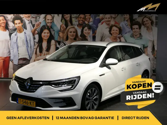 Renault Mégane Estate 1.3 TCe 140 Techno - Occasion Lease vanaf €444 p/m - AUTOMAAT! - Camera - Sens...
