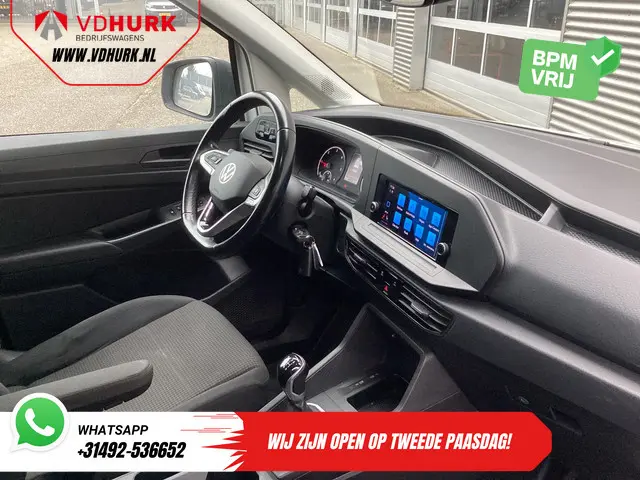 Volkswagen Caddy Cargo 2.0 TDI 125 pk LED/ Standkachel/ Stoelverw./ Inrichting/ Airco/ Cruise/ Camer...