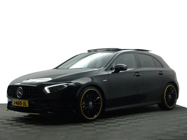 Mercedes-Benz A-klasse 250 AMG Yellow Art Aut- Panoramadak, Burmester Audio, Sfeerverlichting, Xenon...