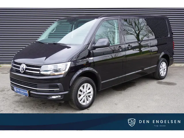 Volkswagen Transporter 140pk Automaat L2H1 Dubele cabine 2x Schuifdeur Highline Navigatie Parkeersen...