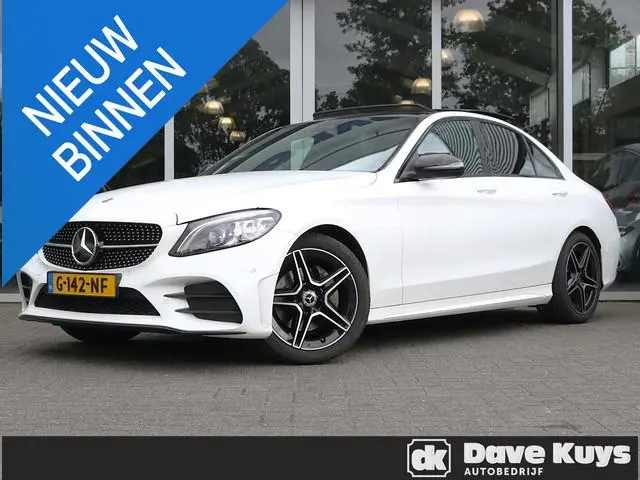 Mercedes-Benz C-klasse 180 Business Solution AMG Panoramadak | Apple Carplay | Sfeerverlichting | Tr...