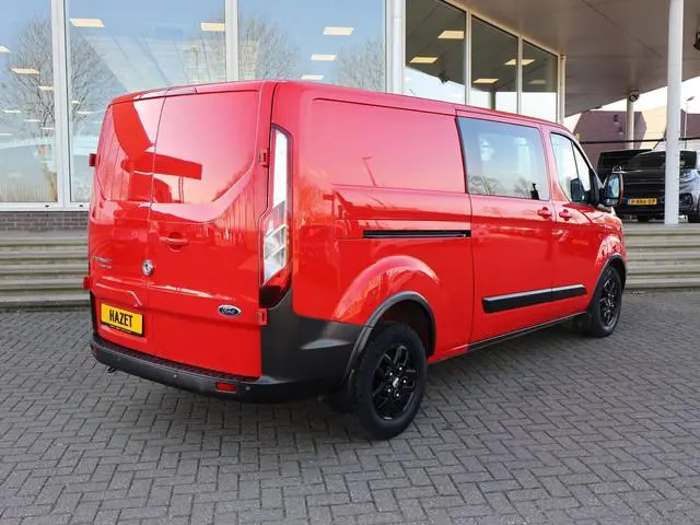 Ford Transit Custom 320 2.0 TDCI 130 PK TRAIL DUBBEL CABINE L2H1 6-PERS. + LEDER | RAPTOR GRILLE | C...