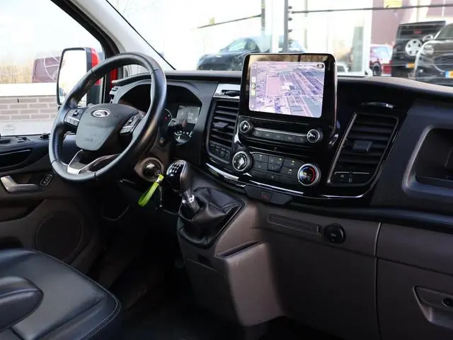 Ford Transit Custom 320 2.0 TDCI 130 PK TRAIL DUBBEL CABINE L2H1 6-PERS. + LEDER | RAPTOR GRILLE | C...