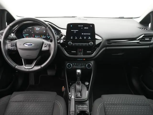 Ford Fiesta 1.0 EcoBoost Titanium 4-2018 • 74 kW / 101 PK • Benzine • Automaat • Stoel & Stuurverwar...