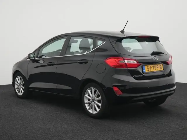 Ford Fiesta 1.0 EcoBoost Titanium 4-2018 • 74 kW / 101 PK • Benzine • Automaat • Stoel & Stuurverwar...