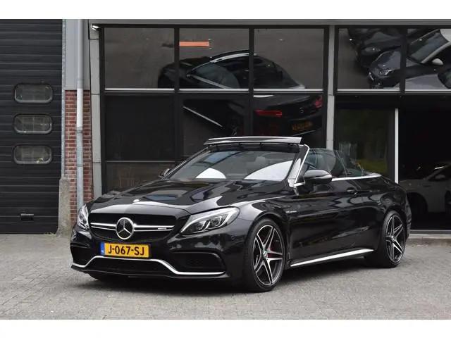 Mercedes-Benz C-klasse Cabrio AMG 63 S HUD Memory Koeling ACC Lane VOLL