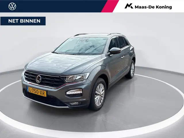 Volkswagen T-Roc 1.0 TSI 110pk Style · Camera · ACC · Apple/Android Car Play · Navigatie · Verkeersb...