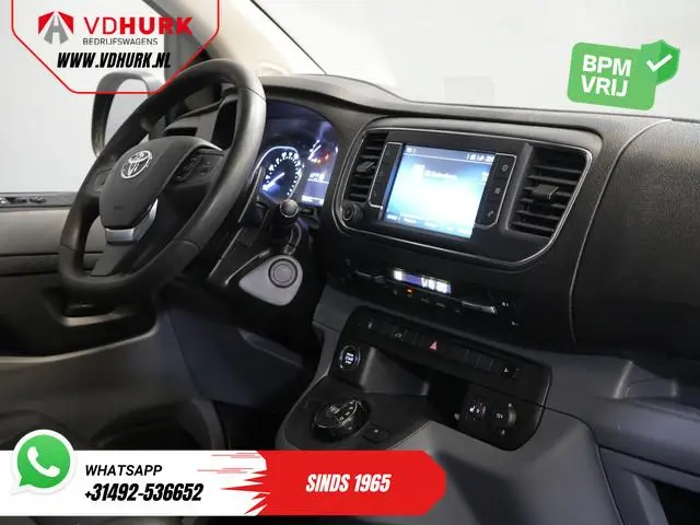 Toyota PROACE Worker 2.0 Aut. L3 Adapt.Cruise/ Headup/ Standkachel/ Stoelverw/ Keyless/ Carplay/ Nav...