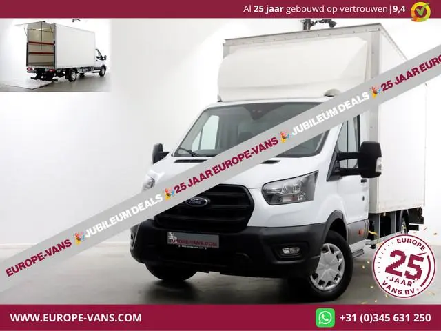Ford Transit 350 2.0 TDCI 130pk RWD Trend Bakwagen met laadklep 01-2024