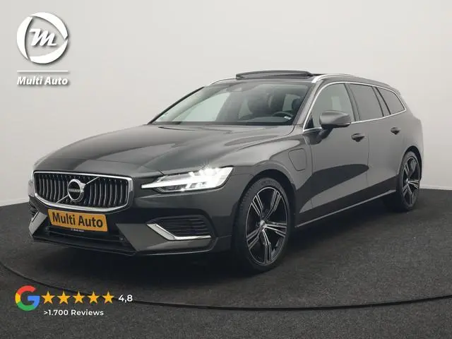 Volvo V60 T6 Recharge AWD Inscription PHEV 340pk Dealer O.H. | Panodak | Camera | Lederen Sportstoel...