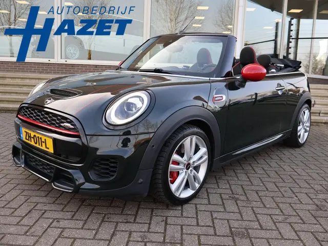 Mini Mini Cabrio 2.0 JCW JOHN COOPER WORKS 231 PK REBEL GREEN | JCW STOELEN | ADAPTIVE CRUISE | ORIG...